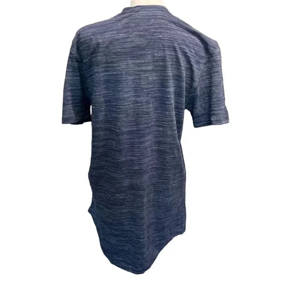 Chicago Bears Shirt Men Small Blue Short Sleeve Crew Neck Cotton Blend NFL - Picture 2 of 5